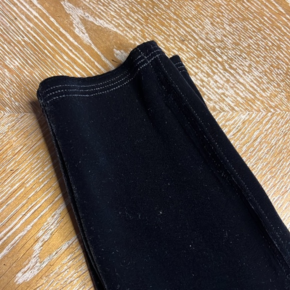 SPANX Black Velour Leggings S - Picture 6 of 8